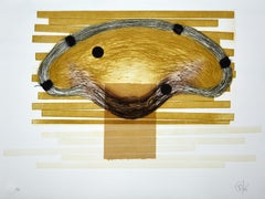 Victor Guadalajara, ¨Nave¨, 2005, Incisione, 22,8x30,7 pollici