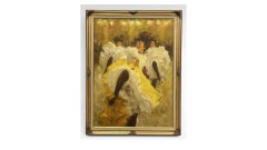 The Folies Bergere Can Can Dancers