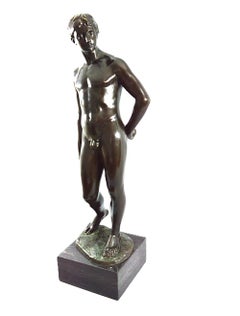 Seifert, Victor Heinrich Seifert. 1870 Wien - 1953 Berlino "Giovane atleta con fionda".