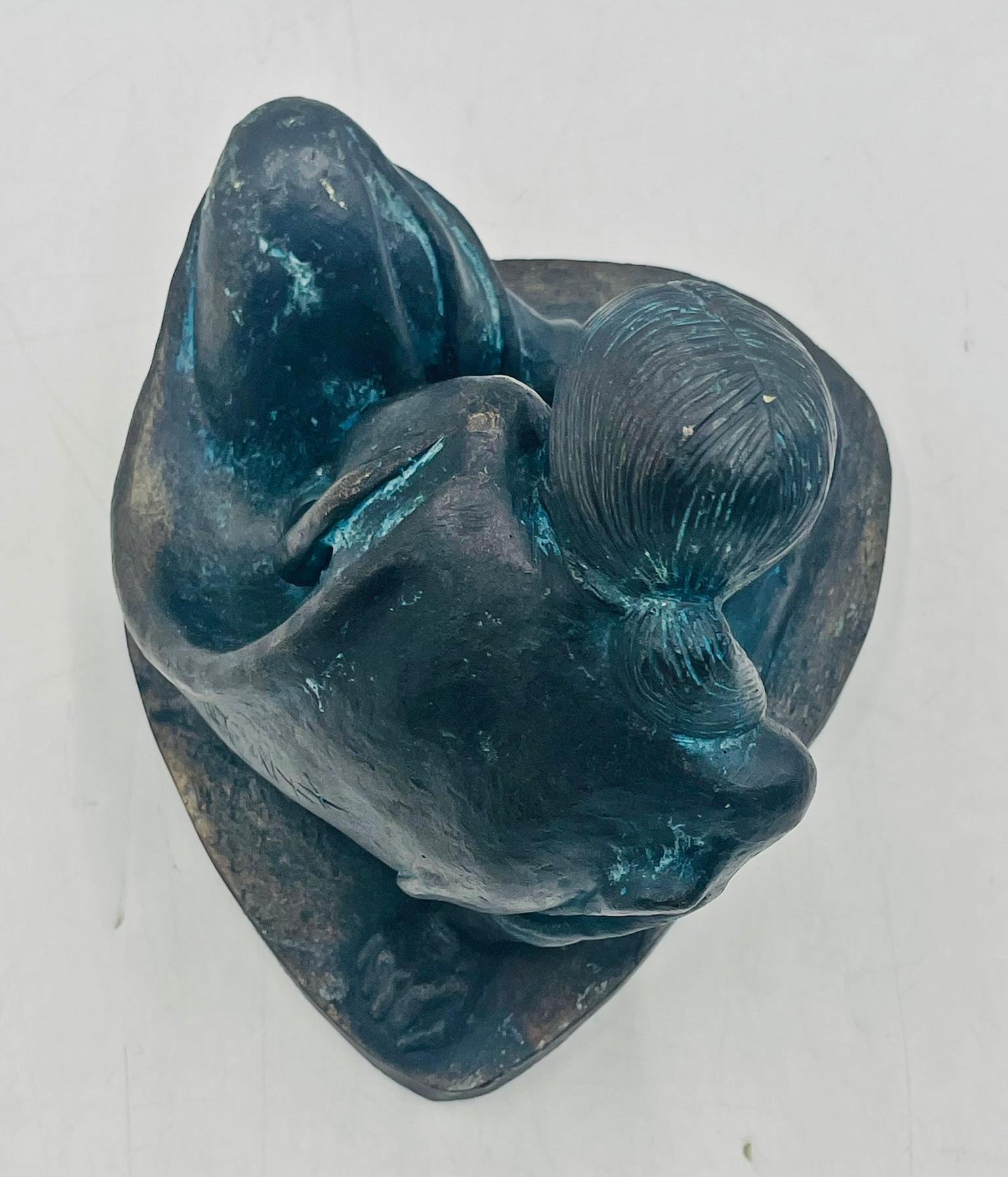 Victor Hugo Castañeda Bronze-Skulptur, Mexiko 1988, Auflage 1/20 im Angebot 3
