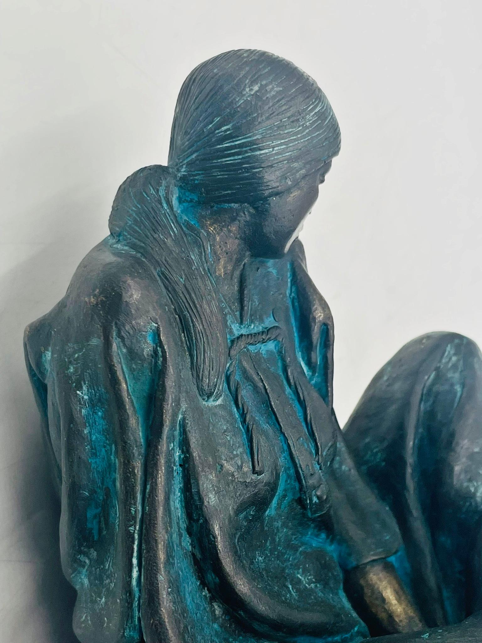 Victor Hugo Castañeda Bronze-Skulptur, Mexiko 1988, Auflage 1/20 im Angebot 5