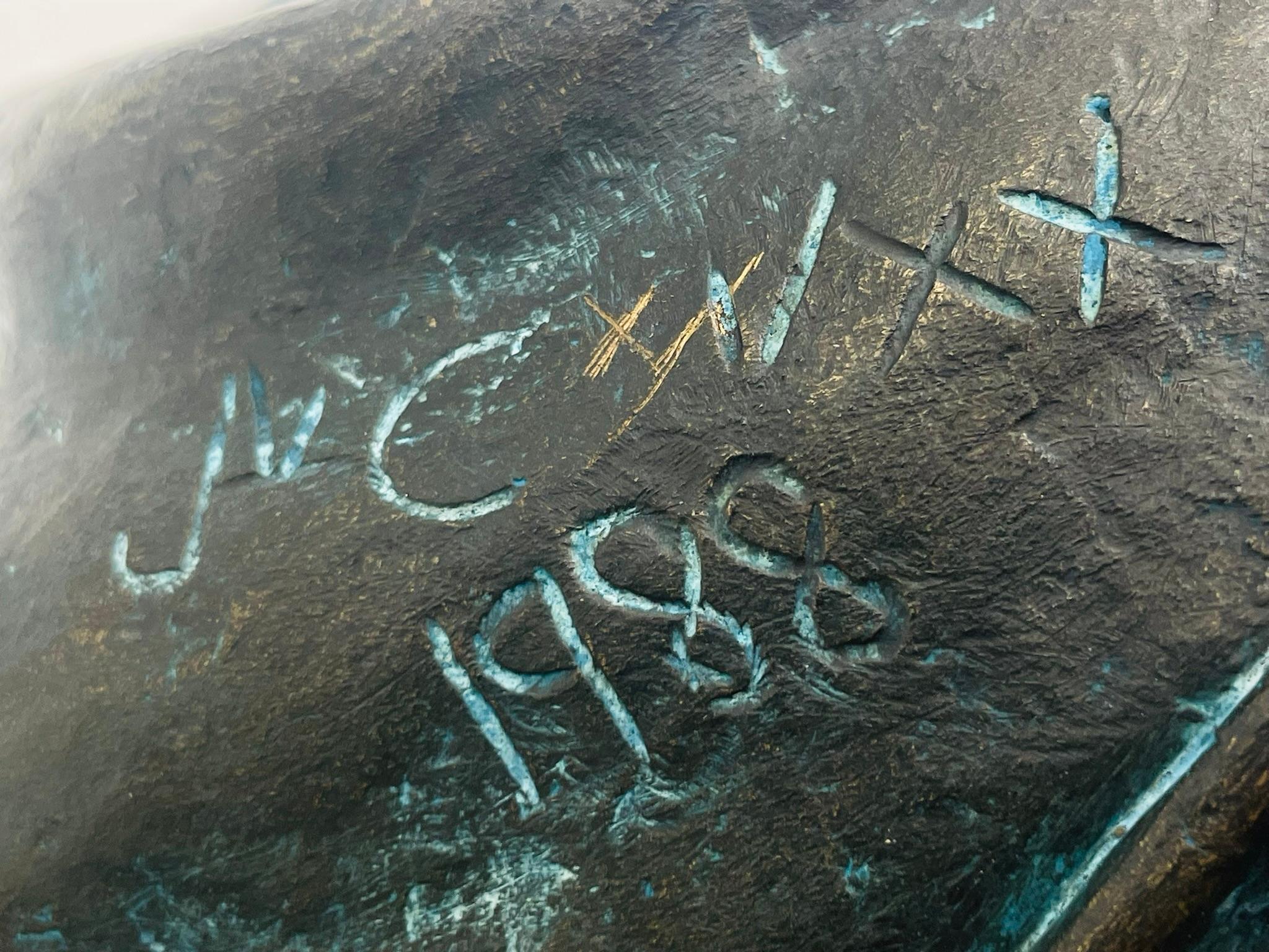 Victor Hugo Castañeda Bronze-Skulptur, Mexiko 1988, Auflage 1/20 im Angebot 6