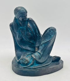 Victor Hugo Castañeda Bronze Sculpture, Mexico 1988, Edition 1/20