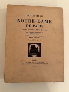 Victor Hugo Notre-Dame de Paris 1930 Limited Ed Signed Masereel 2-Vol Softcover