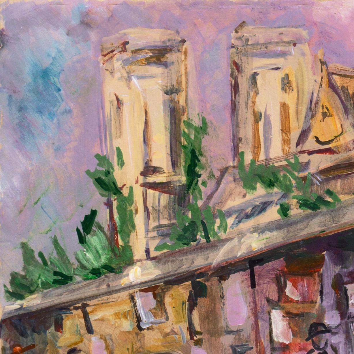 'Left Bank, Paris', Île de la Cité, Notre Dame, Royal Academy, Charlottenborg For Sale 1