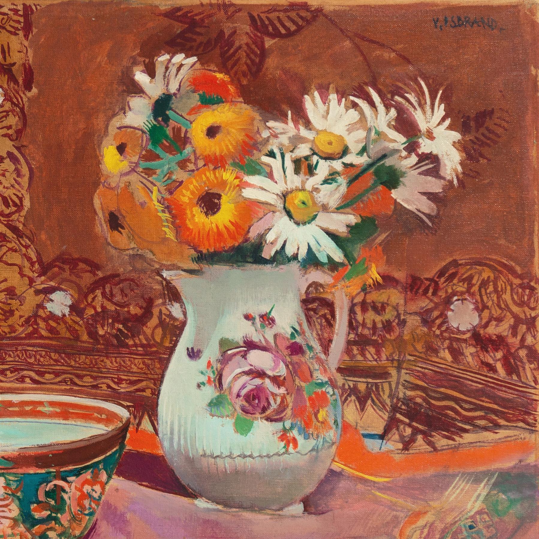 'Still Life with Imari Bowl', Paris, Post-Impressionist Oil, Royal Academy For Sale 1