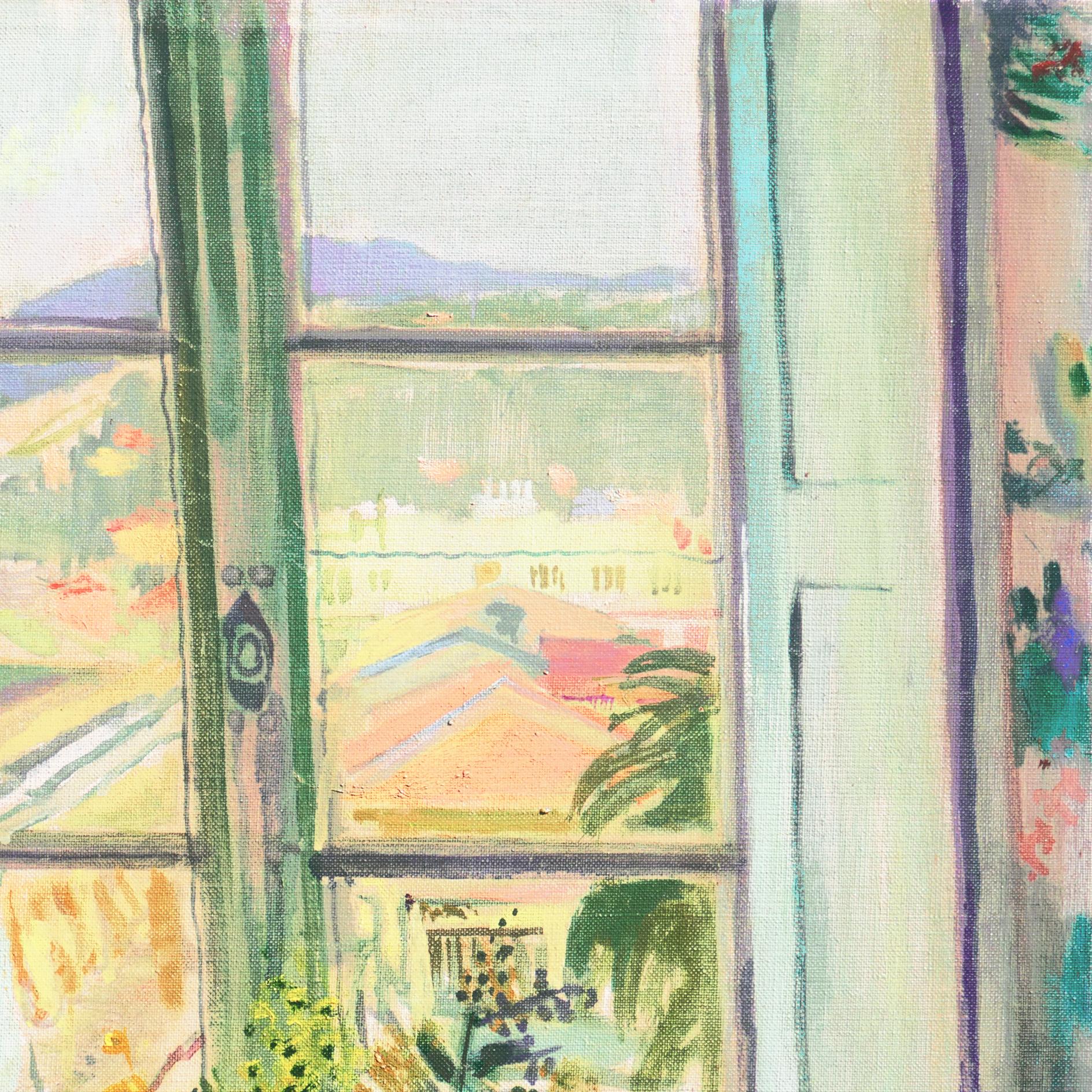 'Menton, the Côte d'Azur', Post-Impressionist Oil, Academie Chaumiere, Paris 4