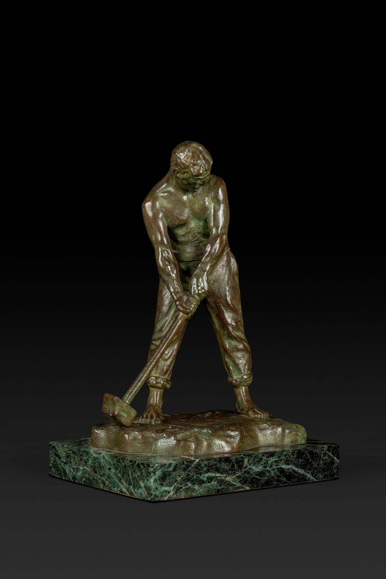 Bronze Victor Joseph Ghislain Demanet (1895-1964) 