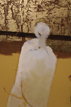 In the Lightness of Gold. Oil on canvas, 150 x 180 cm
