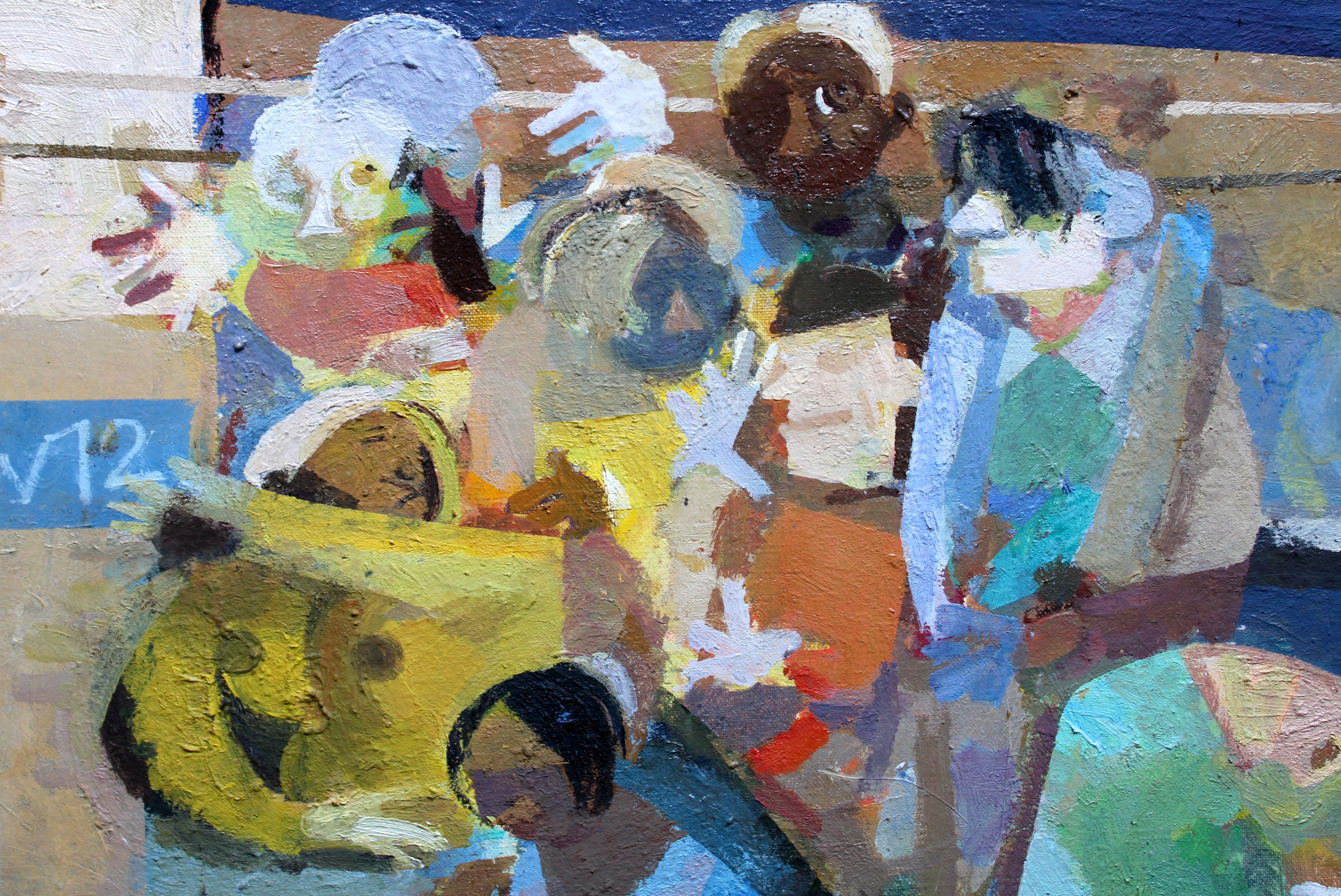 Una delizia di provincia. Olio su tela, 41х51 cm

Victor Karnauh (1950, Oblast' di Dnepropetrovsk, SSR ucraina - 2012, Oblast' di Dnepropetrovsk, Ucraina) - pittore, progettista di monumenti, laureato all'Academy Arts lettone. Aveva dipinto una