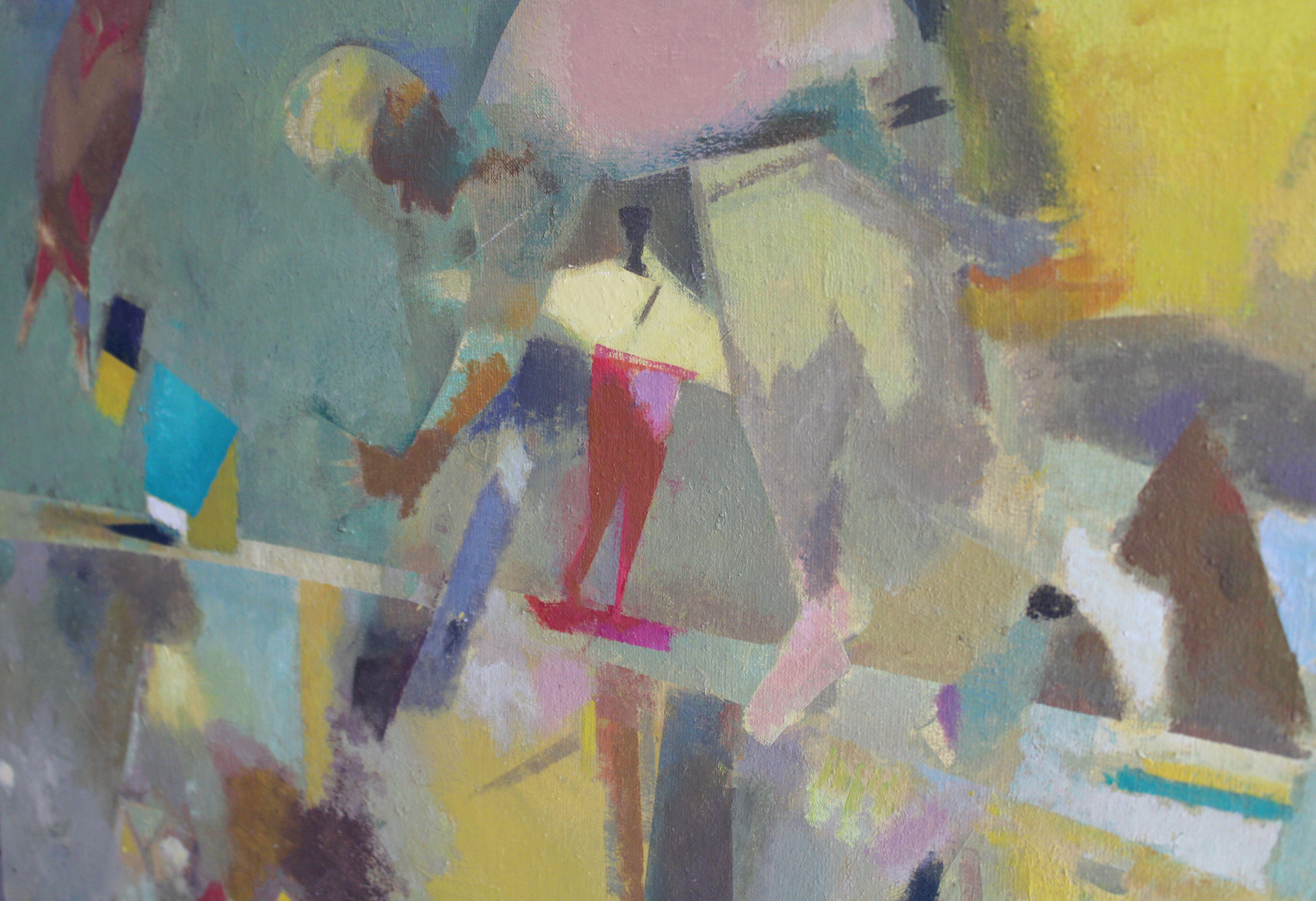 Una passeggiata

Olio su tela, 80x81 cm

Victor Karnaukh (1950, Oblast' di Dnepropetrovsk, SSR ucraina - 2012, Oblast' di Dnepropetrovsk, Ucraina) - pittore, progettista di monumenti, laureato all'Academy Arts lettone. Aveva dipinto una moltitudine