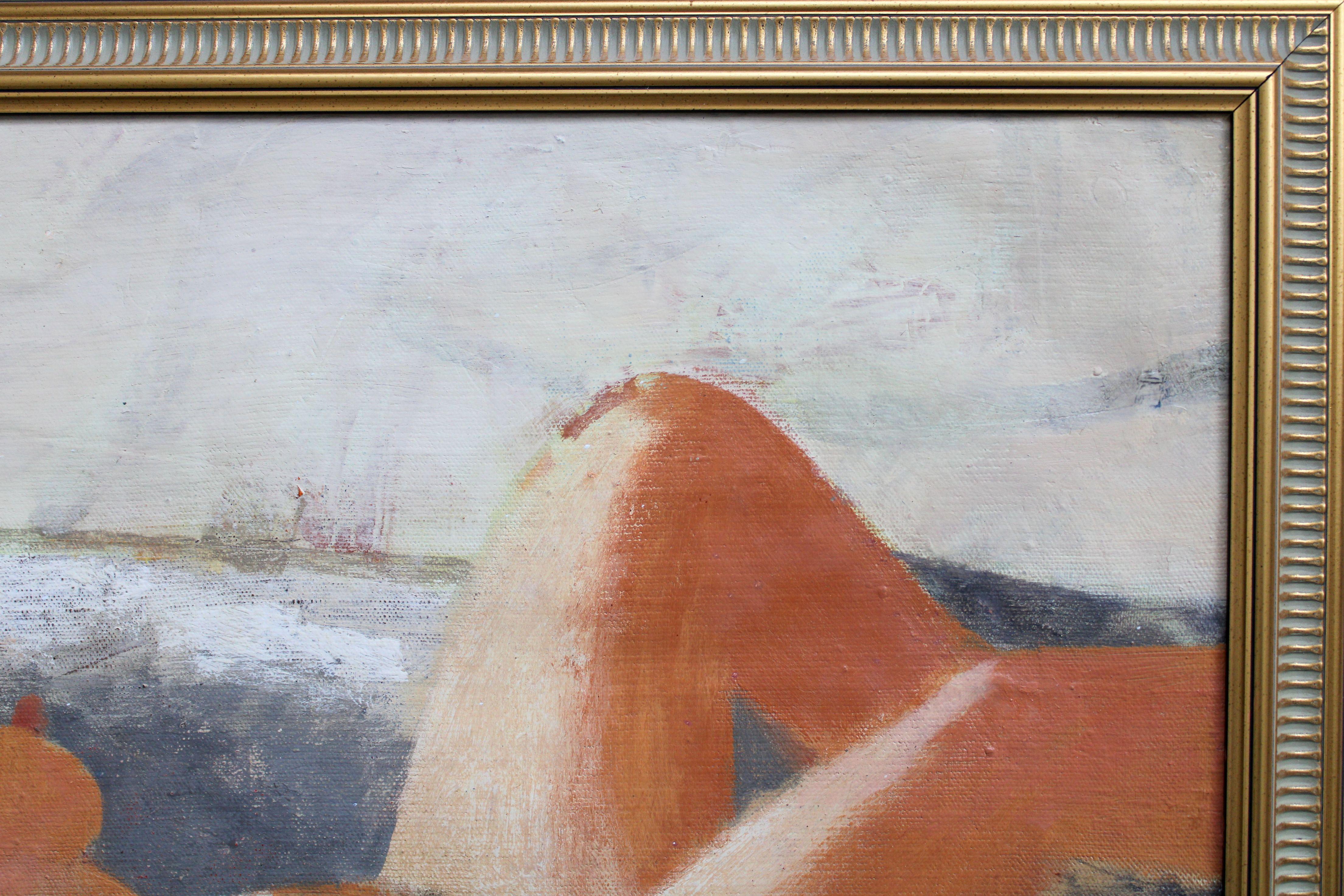 Atto. Olio su tela, 58x69 cm

Victor Karnaukh (1950, Oblast' di Dnepropetrovsk, SSR ucraina - 2012, Oblast' di Dnepropetrovsk, Ucraina) - pittore, progettista di monumenti, laureato all'Accademia Arts lettone. Aveva dipinto una moltitudine di