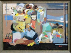 Un jeu vide. Huile sur toile, 42, 5 x 58, 5 cm