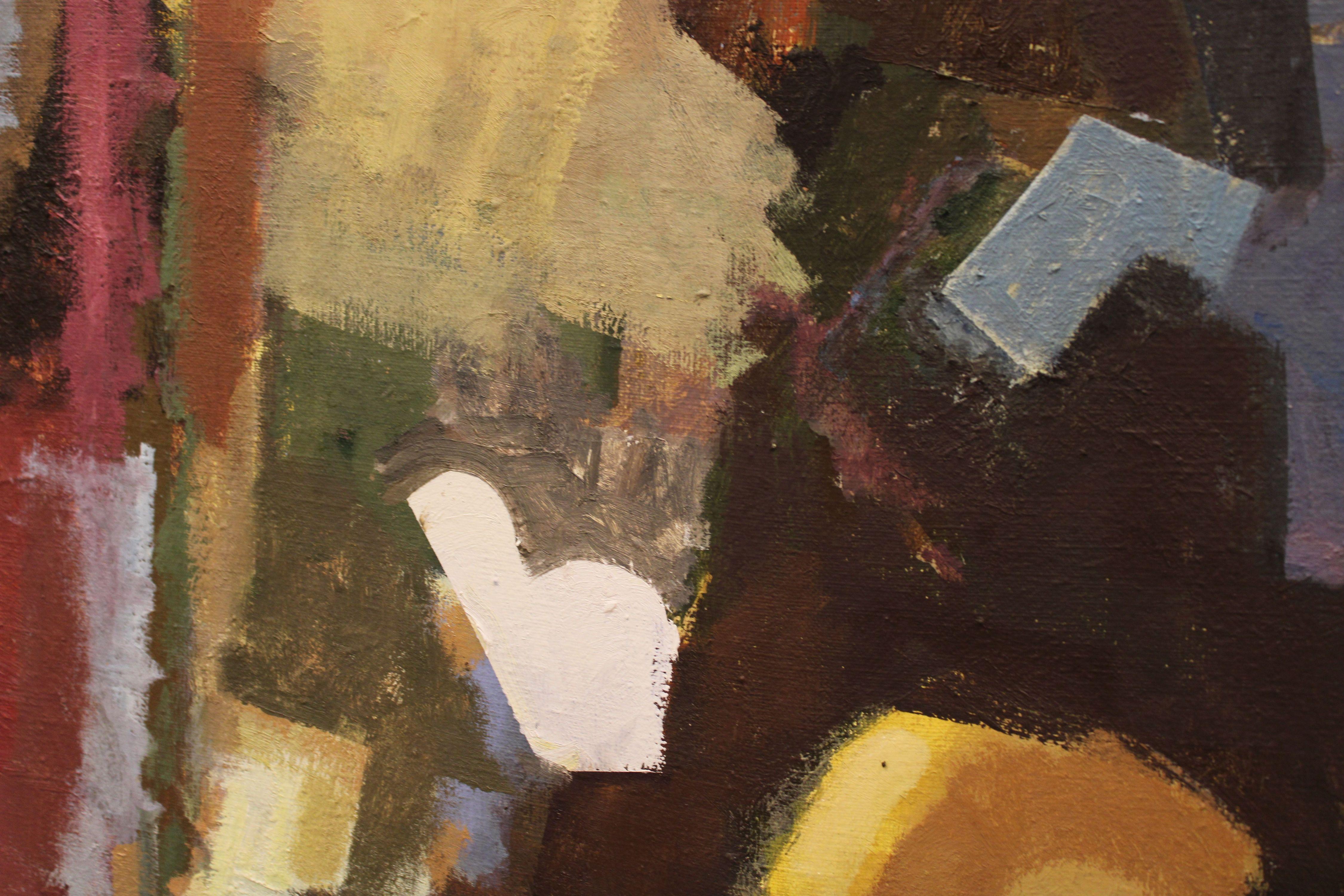 Conversation #2. Oil on canvas, 144x125 cm For Sale 6