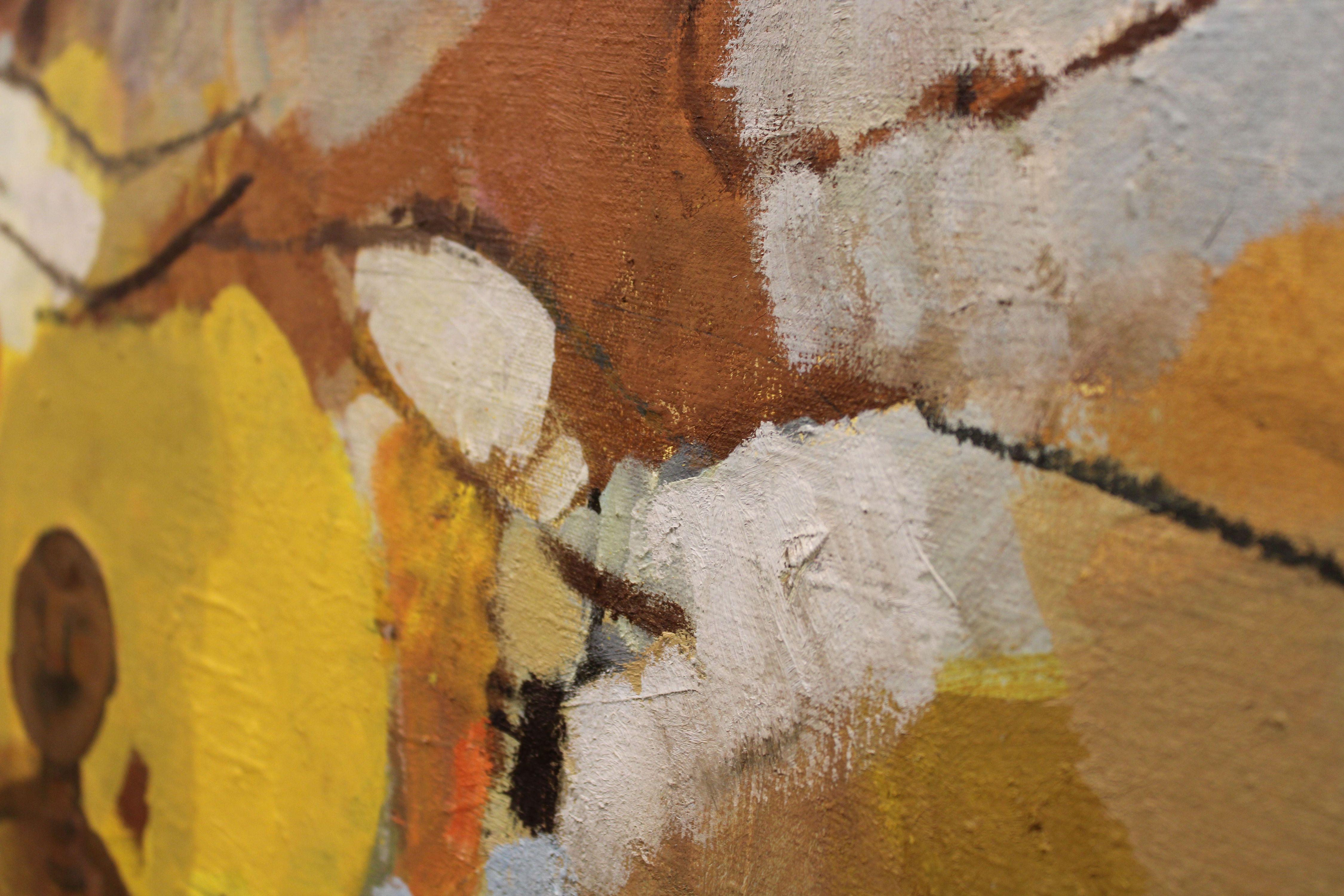 Conversation #2. Oil on canvas, 144x125 cm For Sale 8
