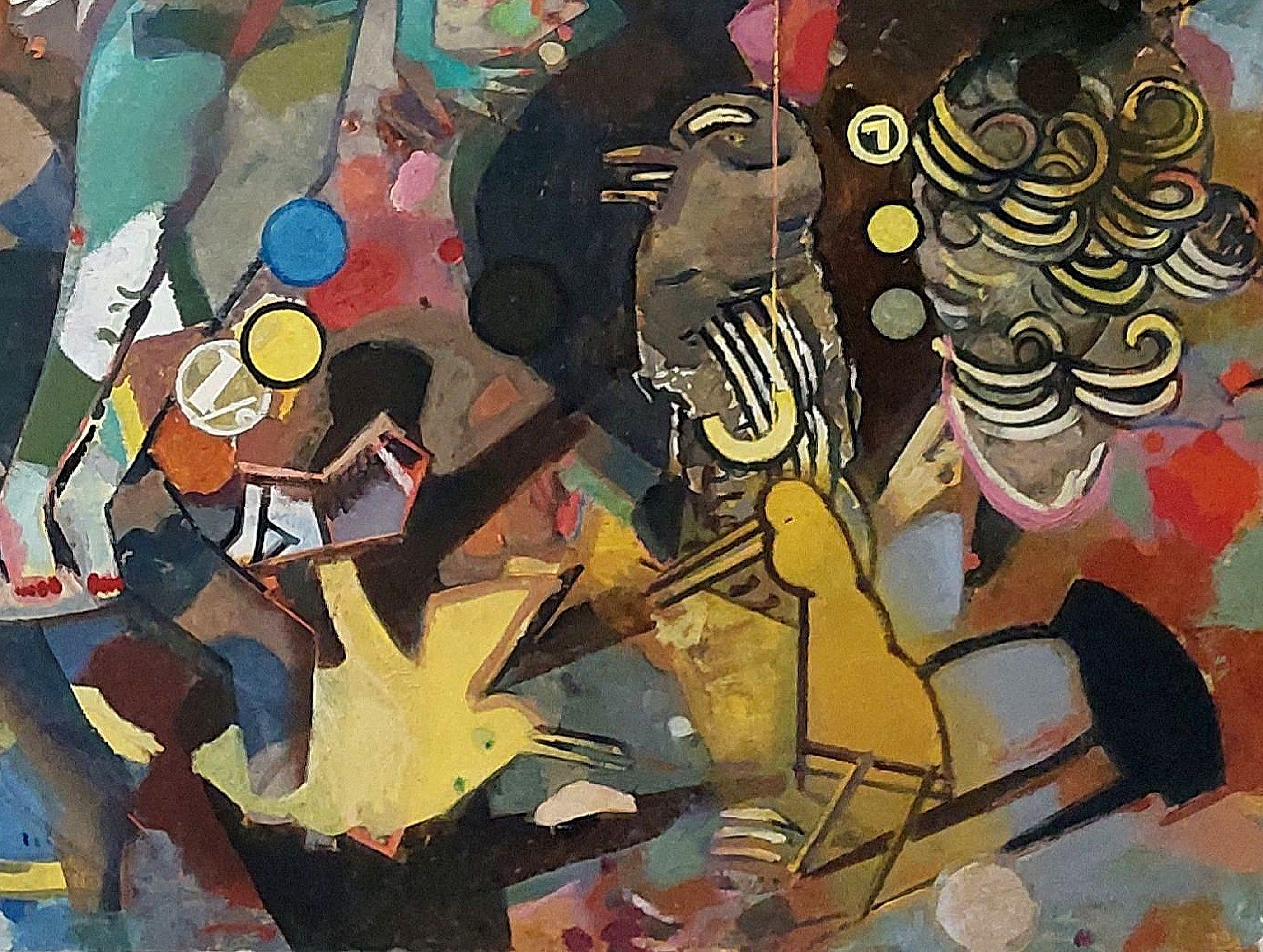 Gioco. Olio su tela, 200x170 cm 1