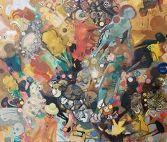 Gioco. Olio su tela, 200x170 cm