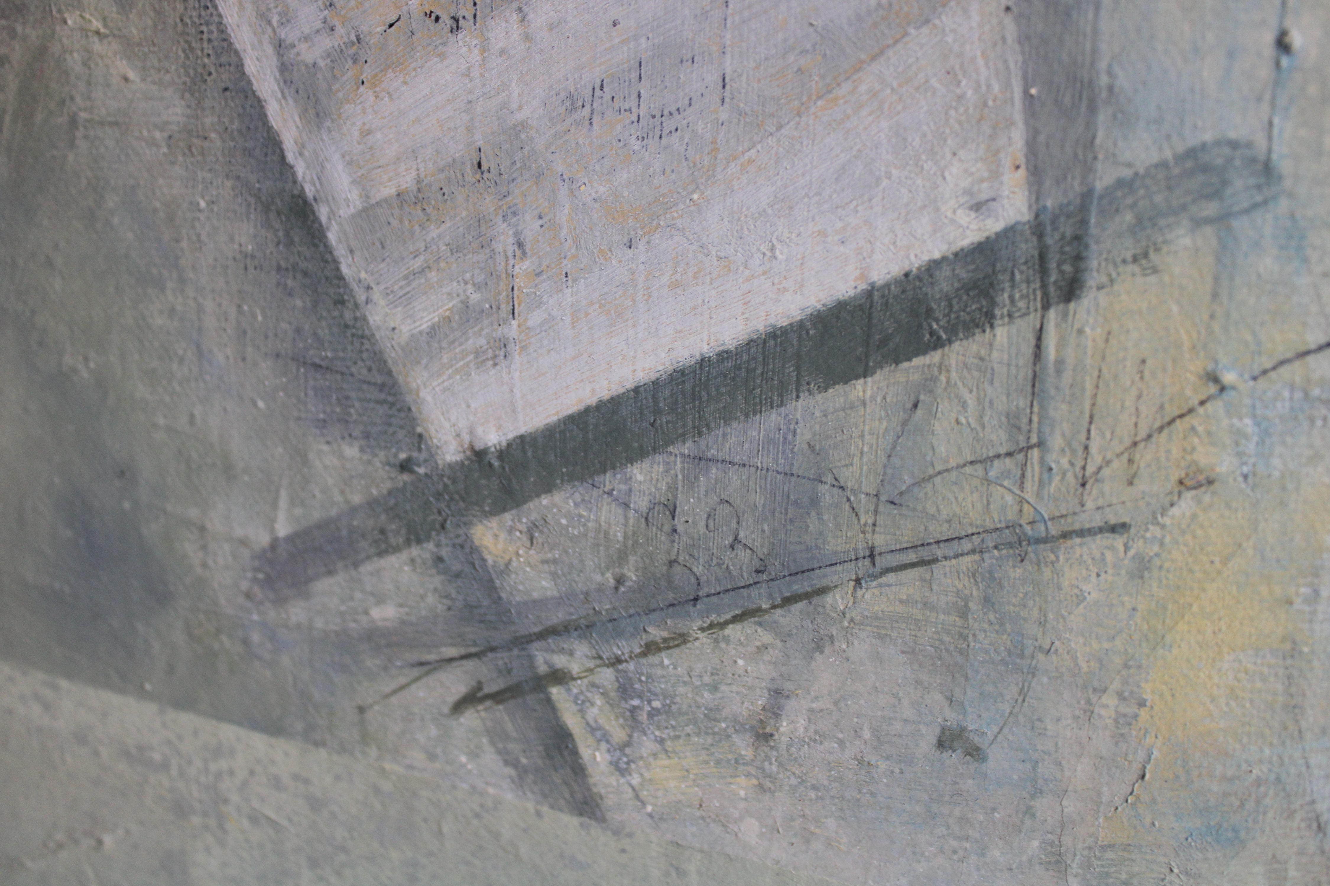 Green game. 1998. Oil on canvas, 95x90 cm For Sale 2