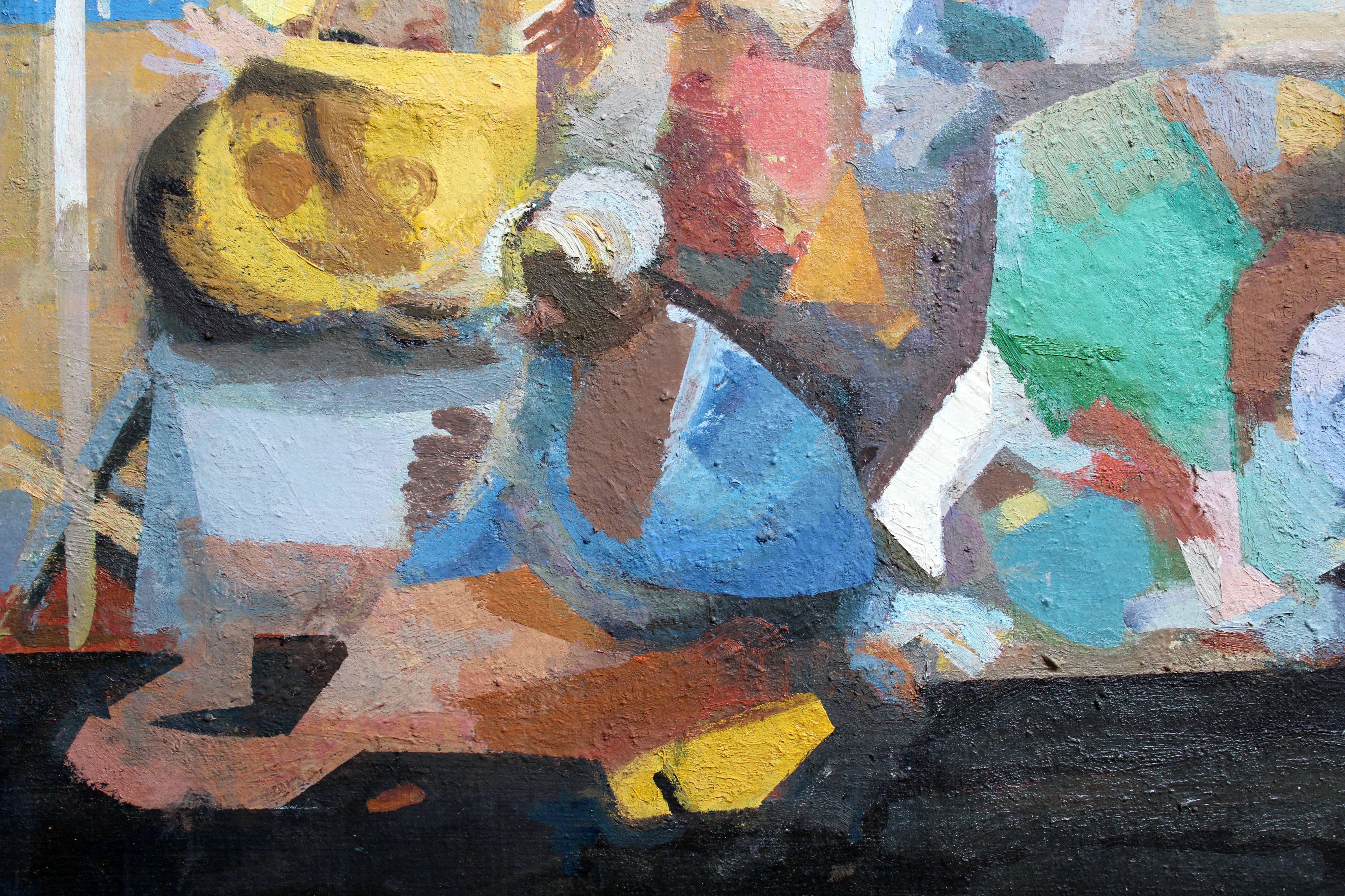 Gioia. Olio su cartone, 47,5x57 cm

Victor Karnauh (1950, Oblast' di Dnepropetrovsk, SSR ucraina - 2012, Oblast' di Dnepropetrovsk, Ucraina) - pittore, progettista di monumenti, laureato all'Academy Arts lettone. Aveva dipinto una moltitudine di