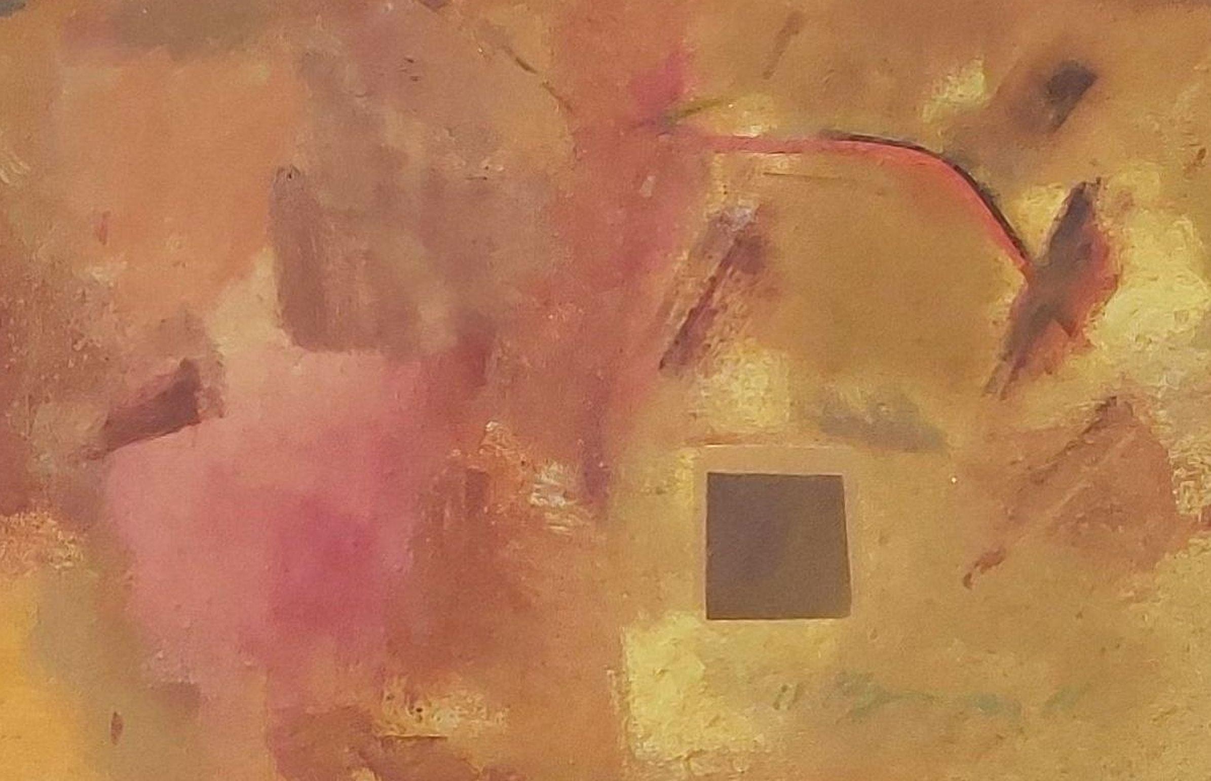 Meeting. Oil on canvas, 110x110 cm

