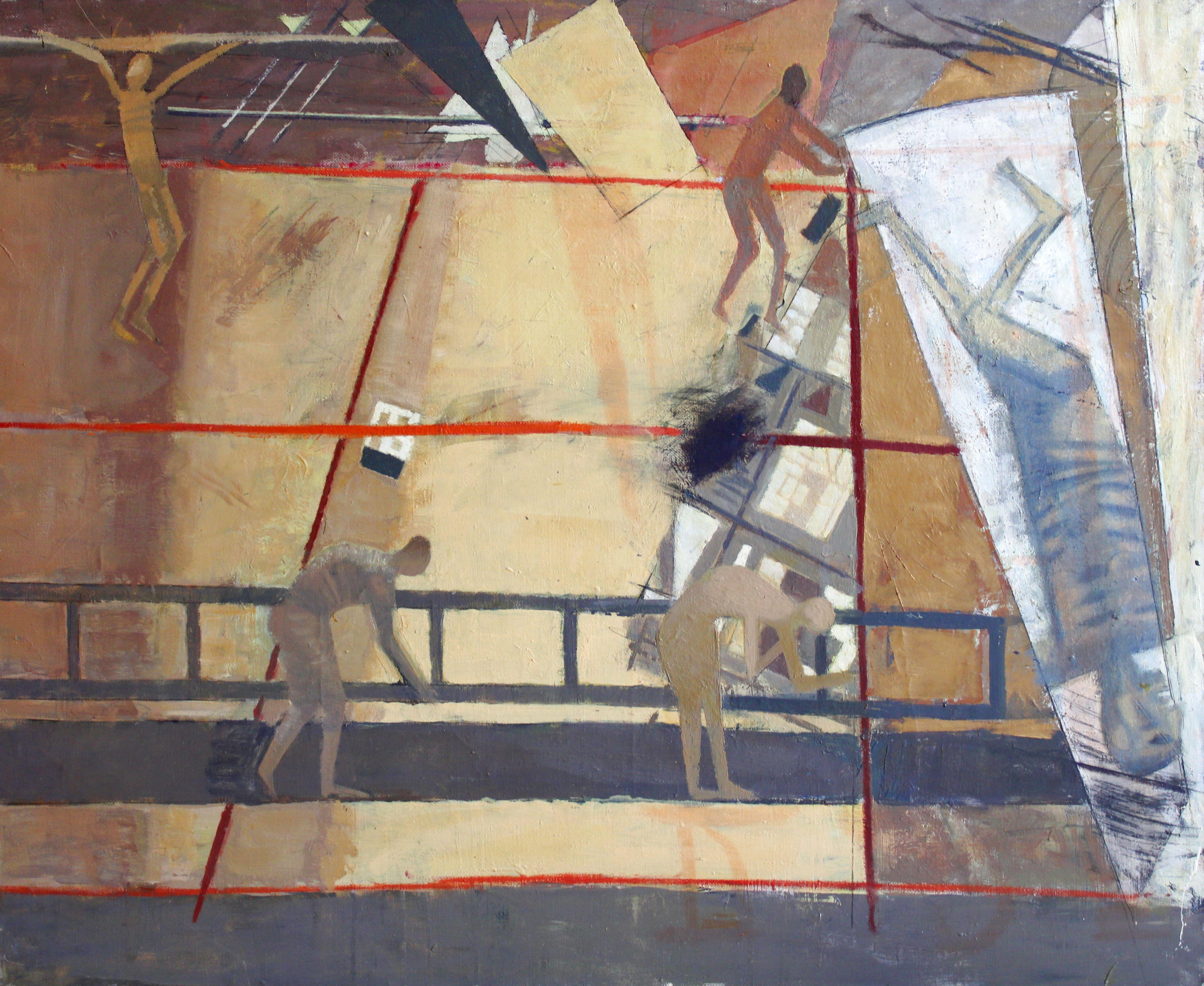 Senda. Óleo sobre lienzo, 90x110 cm