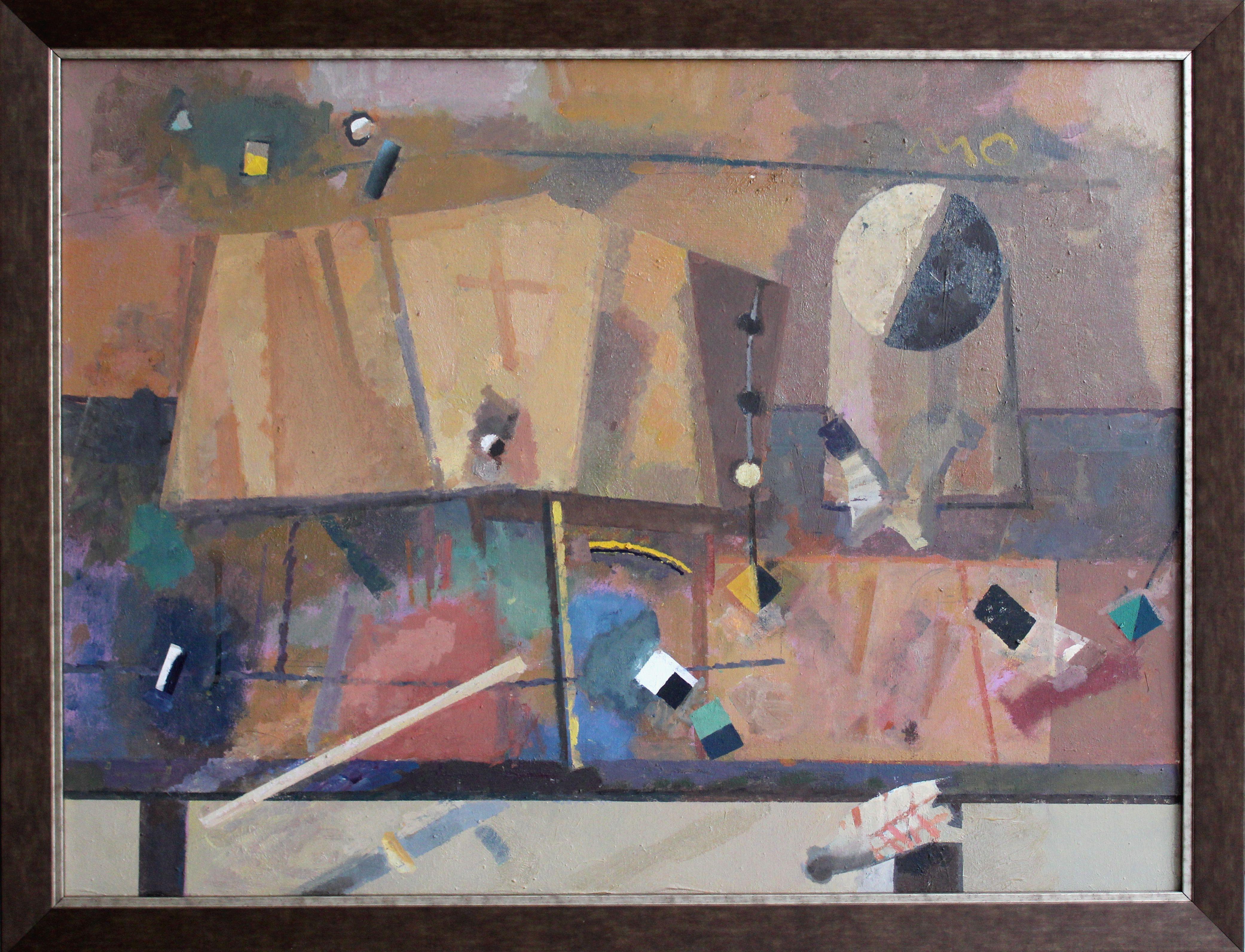 Natura morta. Olio su tela, 60x80 cm in vendita 2