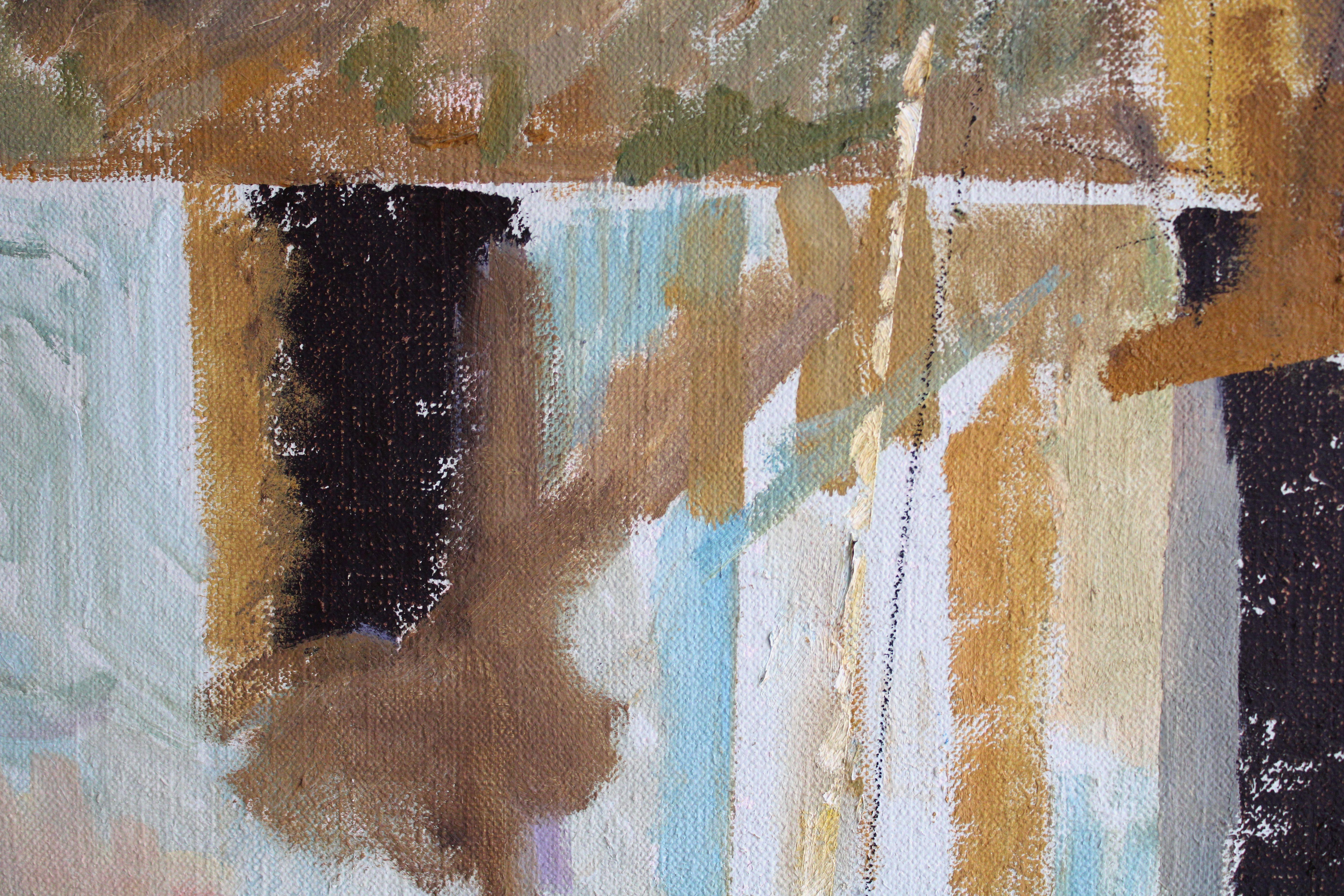 Vento. Olio su tela, 95x116 cm - Painting Moderno di Victor Karnauh 