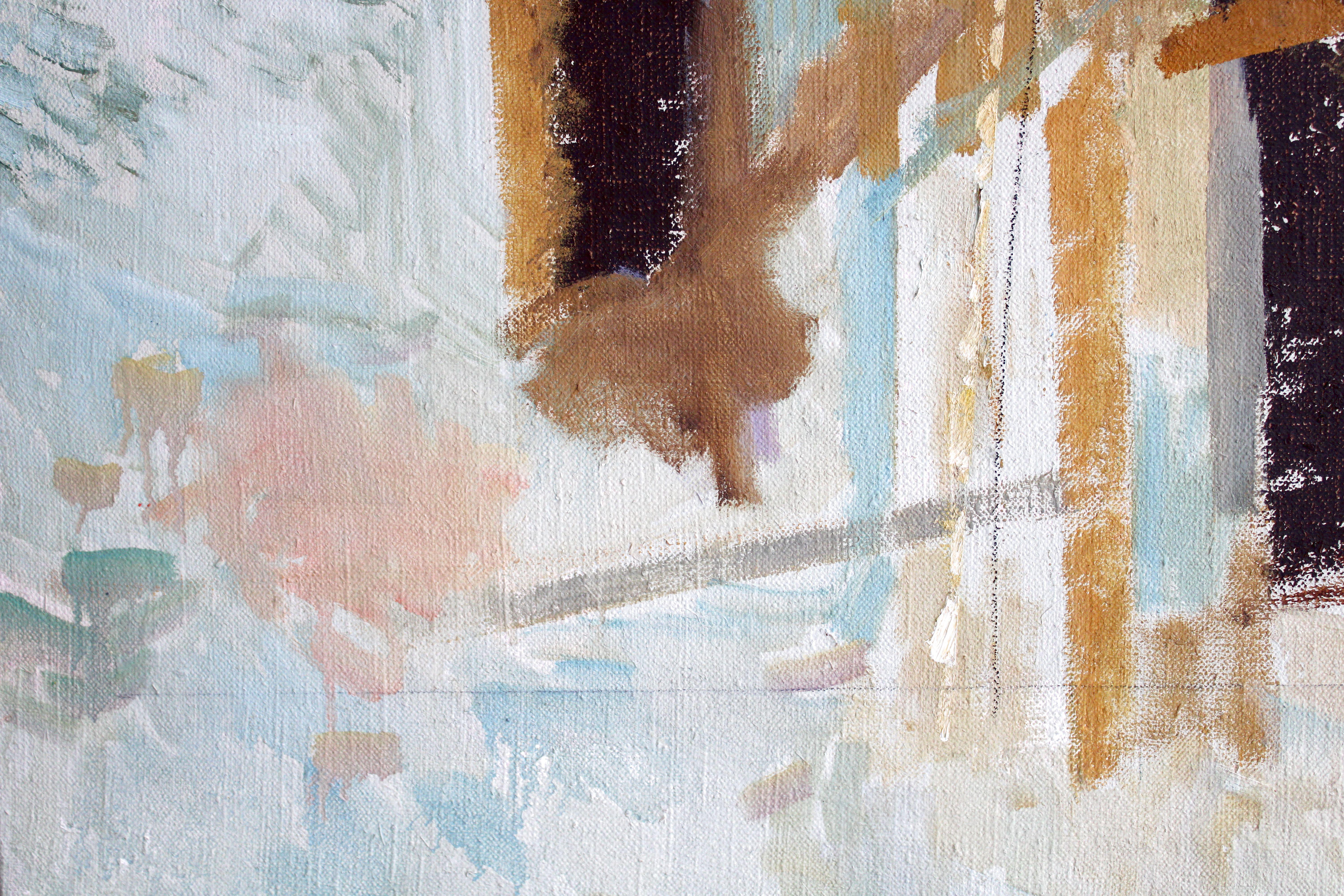 Vento. Olio su tela, 95x116 cm in vendita 2