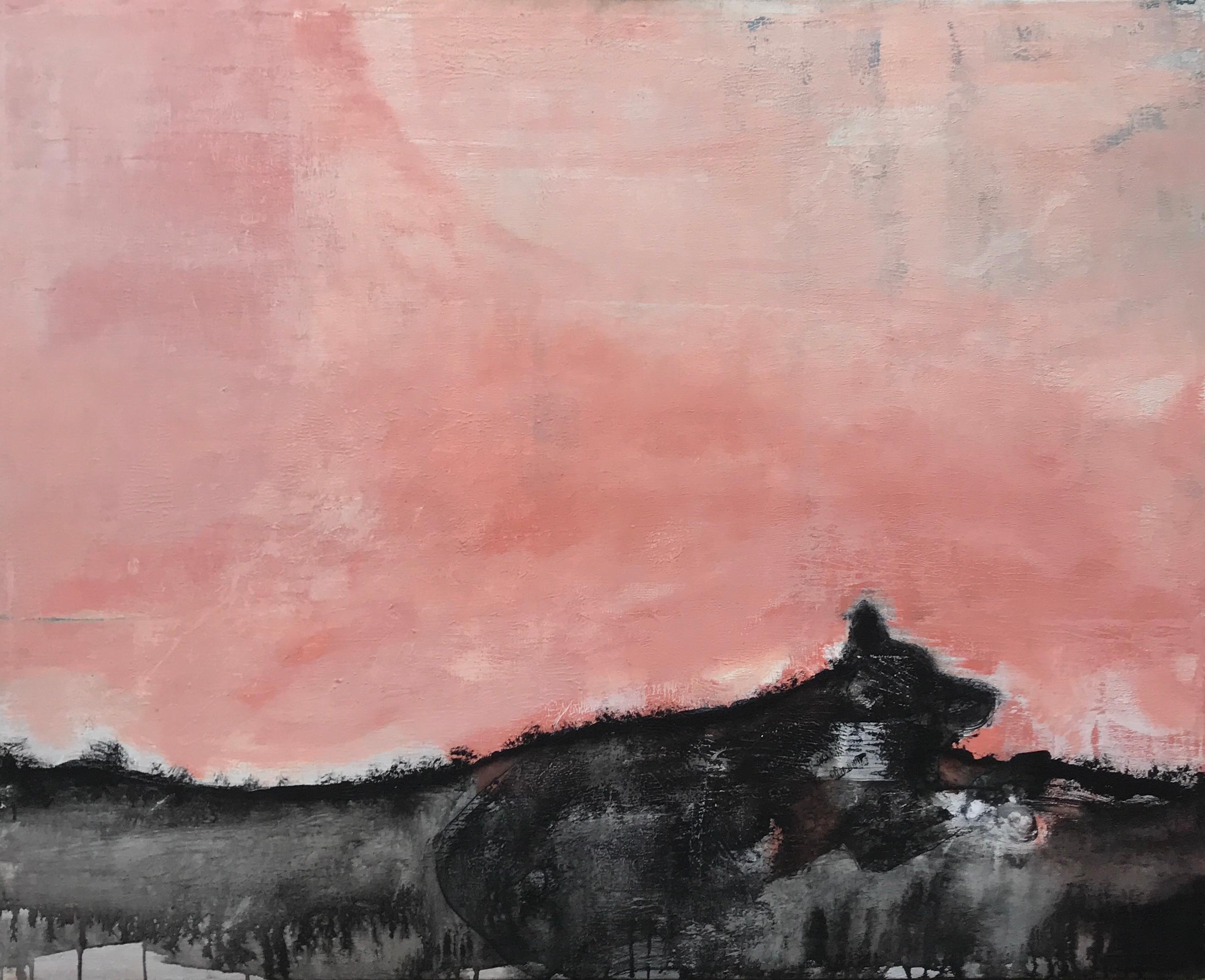 Paesaggio astratto dipinto da Victor Manuel Gomez