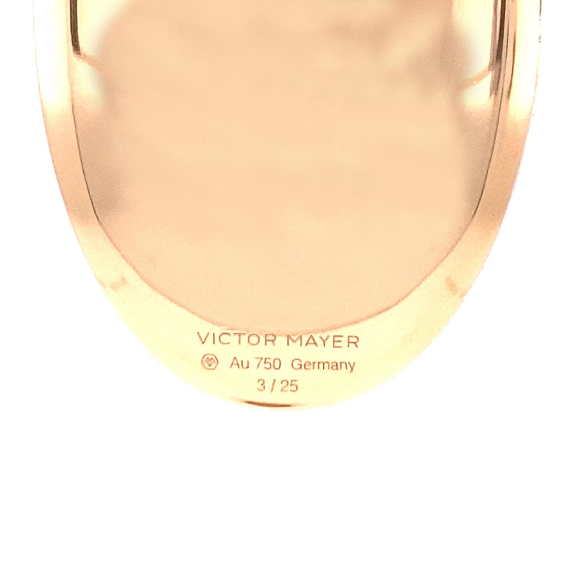 Pendentif médaillon ovale personnalisable en or rose 18 carats avec 151 diamants de 4,18 carats, 24 x 40 mm en vente 4