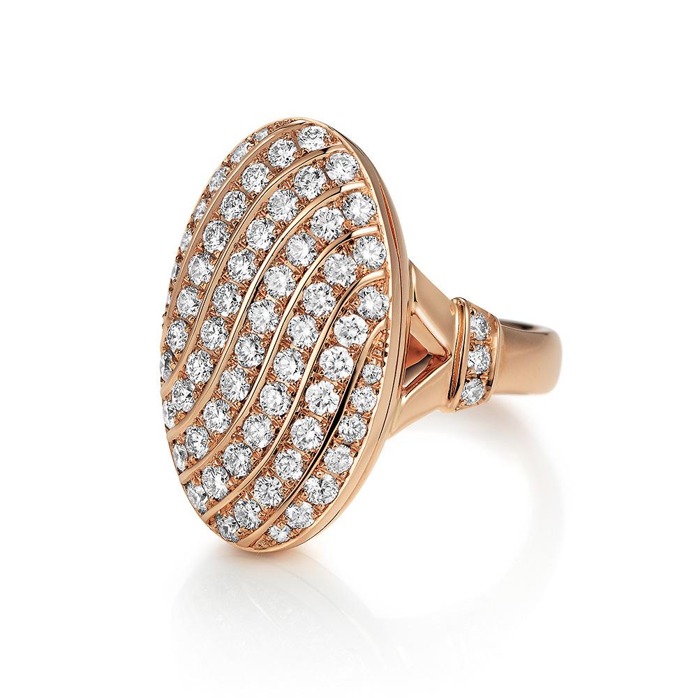 Victor Mayer Calima Locket Ring 18k Rose Gold with 68 Diamonds

VICTOR MAYER is a fine jewelry house known for its sophisticated craftsmanship. Since 1989, the company has been closely associated with the Fabergé name as a workmaster. The company