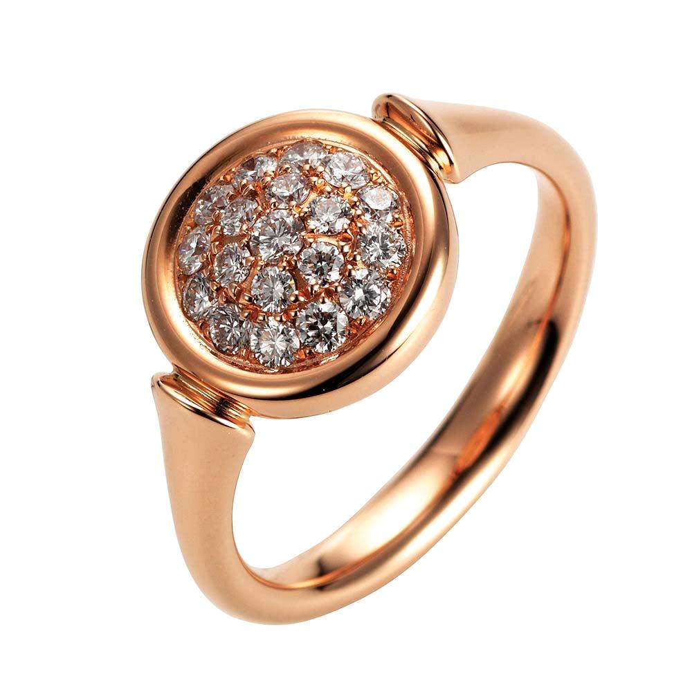 Victor Mayer Candy Ring 18k Gold with Diamonds