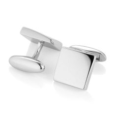 Victor Mayer Hallmark Cufflinks In Silver 925 15 mm X 15 mm