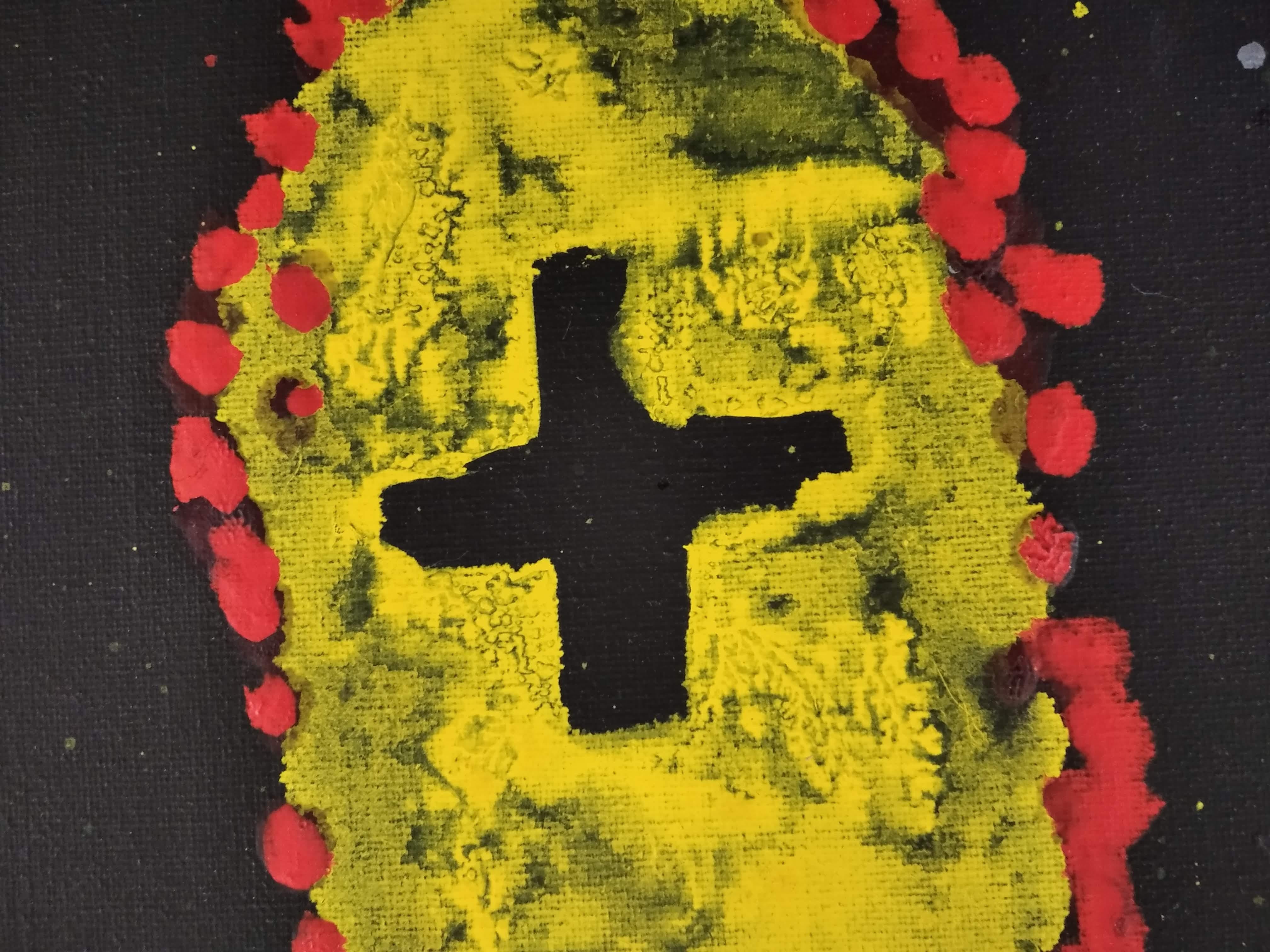 Cabeza de ciervo - Painting di Victor Mira