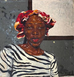 Lentiggini - 21° secolo, Contemporaneo, Figurativo, Ritratto, Donna