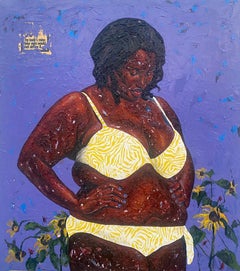 I for Me, Me for Them -21st Century, Contemporary, Figurative, Africa Woman Body