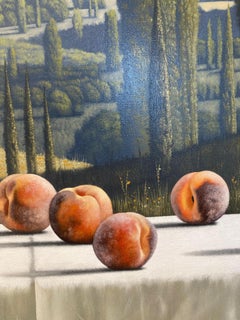 Denkend aan Arcadië Thinking of Arcadia Oil Painting Canvas Landscape In Stock