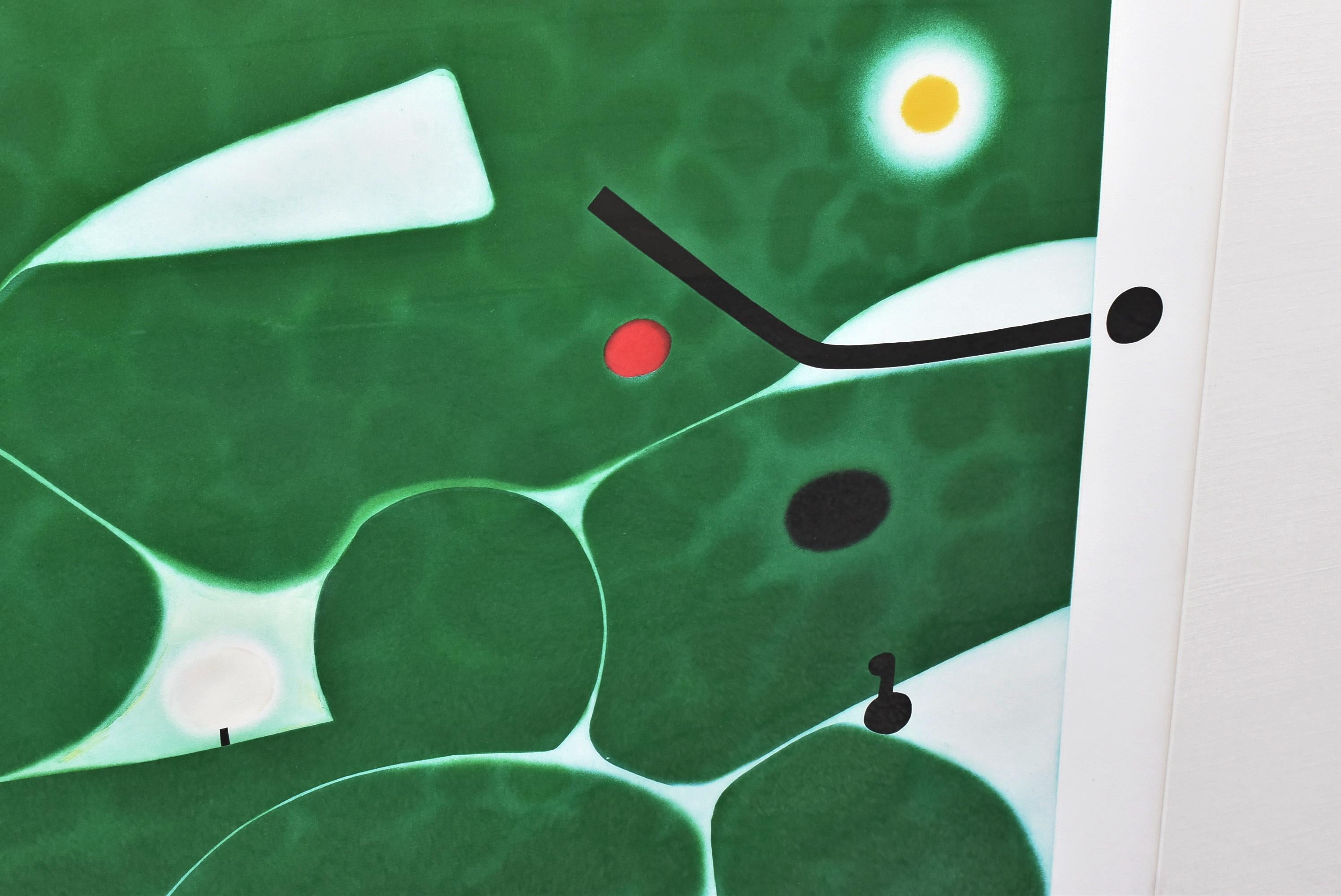 Late 20th Century Victor Pasmore Lithograph Vigma Antoniniana 1980 Limited Edition 30/90 For Sale