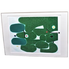 Lithographie Victor Pasmore Vigma Antoniniana 1980, édition limitée 30/90