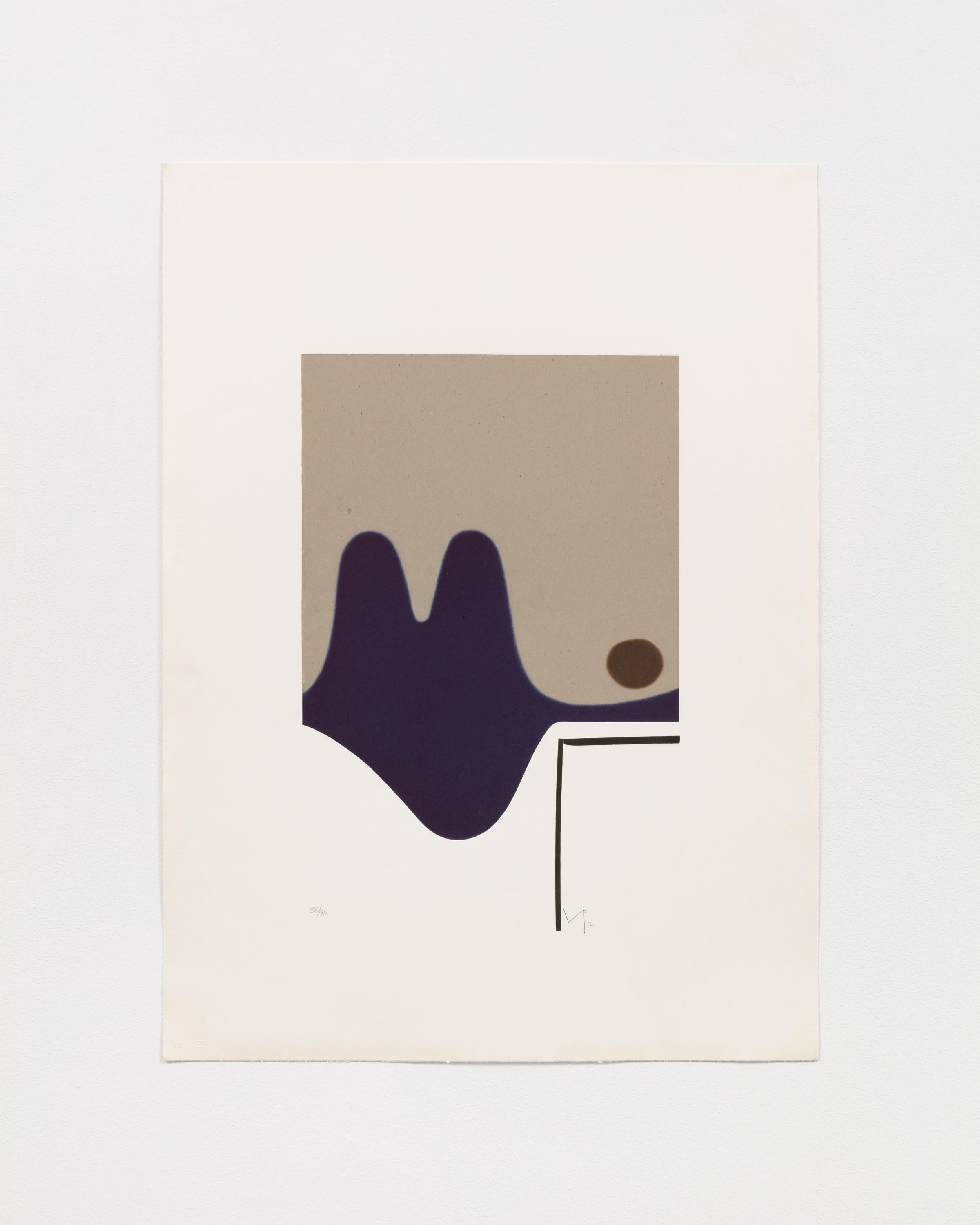 Victor Pasmore Abstract Print - Il Risveglio della Psiche