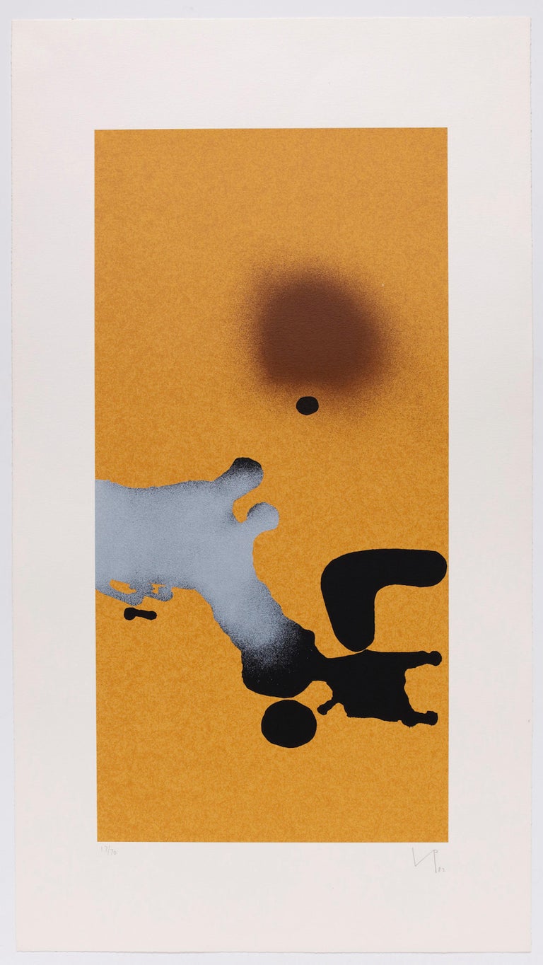 Victor Pasmore Abstract Print - Points of Contact No. 37