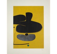 Puntos de contacto nº 18 de Victor Pasmore, Aguafuerte y aguatinta, 1974