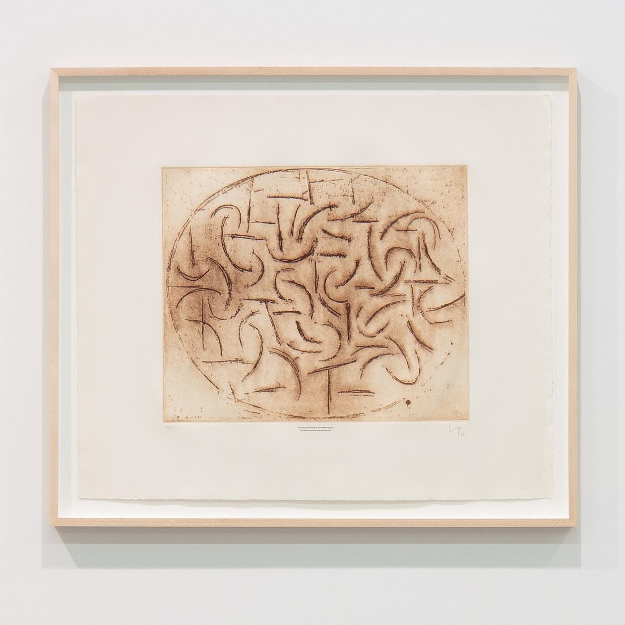 Turning and Turning - Print by Victor Pasmore