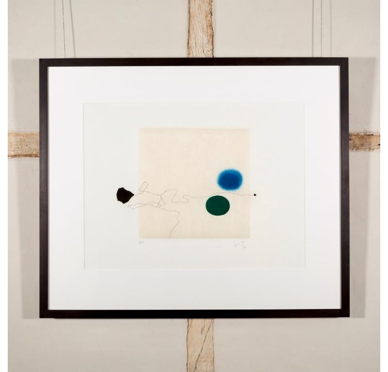 Untitled, from Sensory World by Victor Pasmore, Etching with Aquatint, 1996 For Sale 1