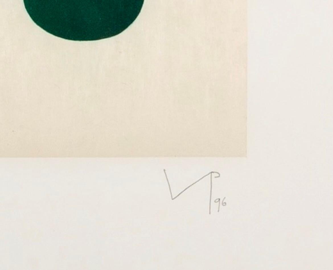 Untitled, from Sensory World by Victor Pasmore, Etching with Aquatint, 1996 For Sale 2