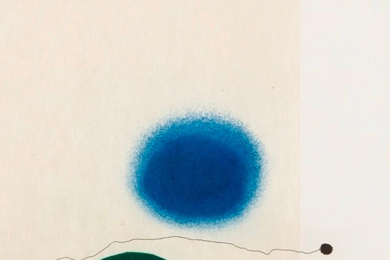 Untitled, from Sensory World by Victor Pasmore, Etching with Aquatint, 1996 For Sale 4