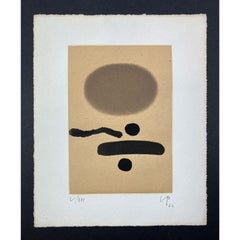 Victor Pasmore - Gravure et aquatinte signées à la main, 2RC, 1982