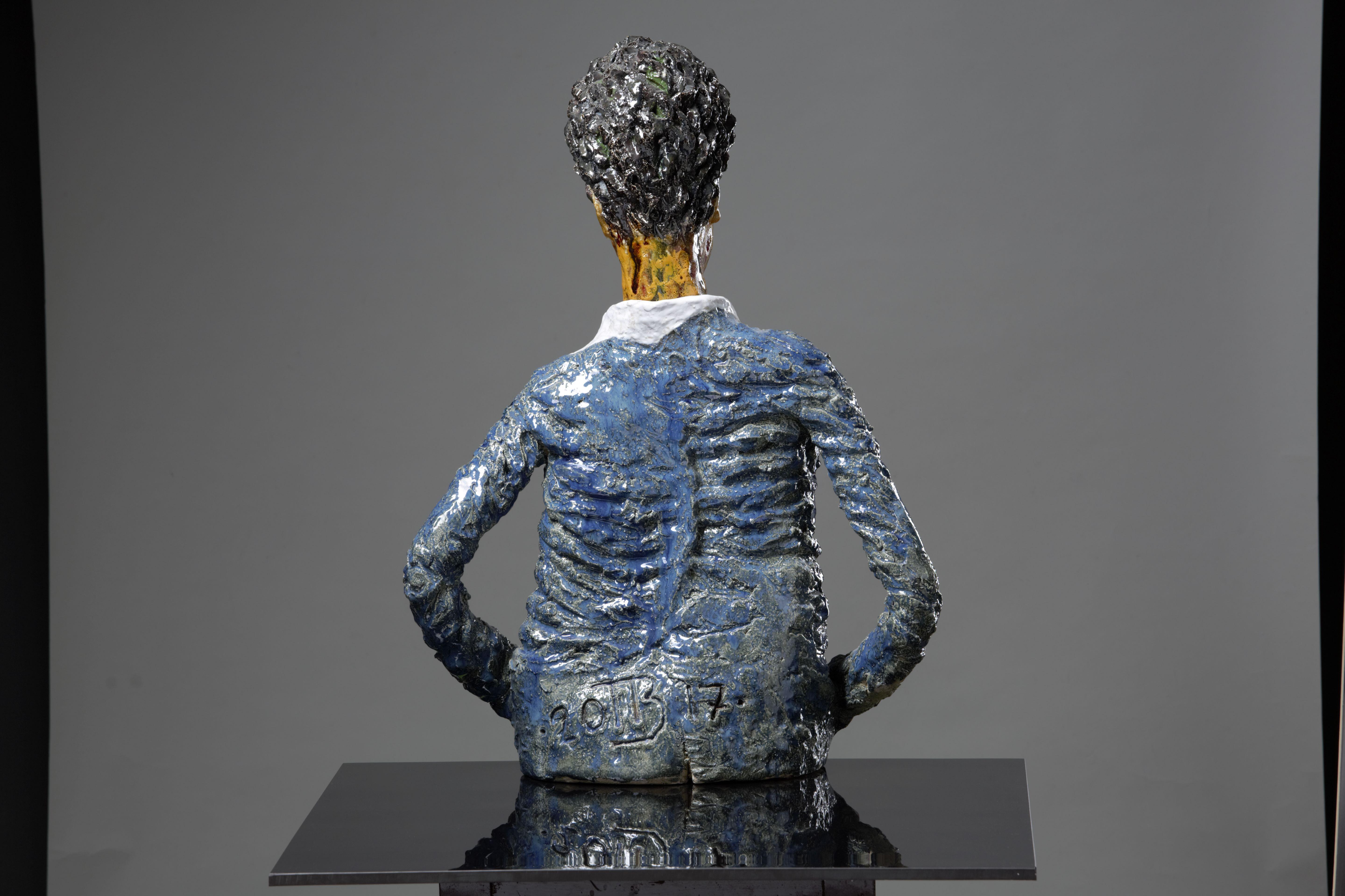 Amedeo Modigliani - Sculpture by Victor Prodanchuk