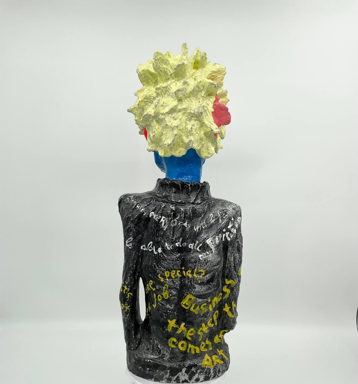 Andy Warhol – Sculpture von Victor Prodanchuk
