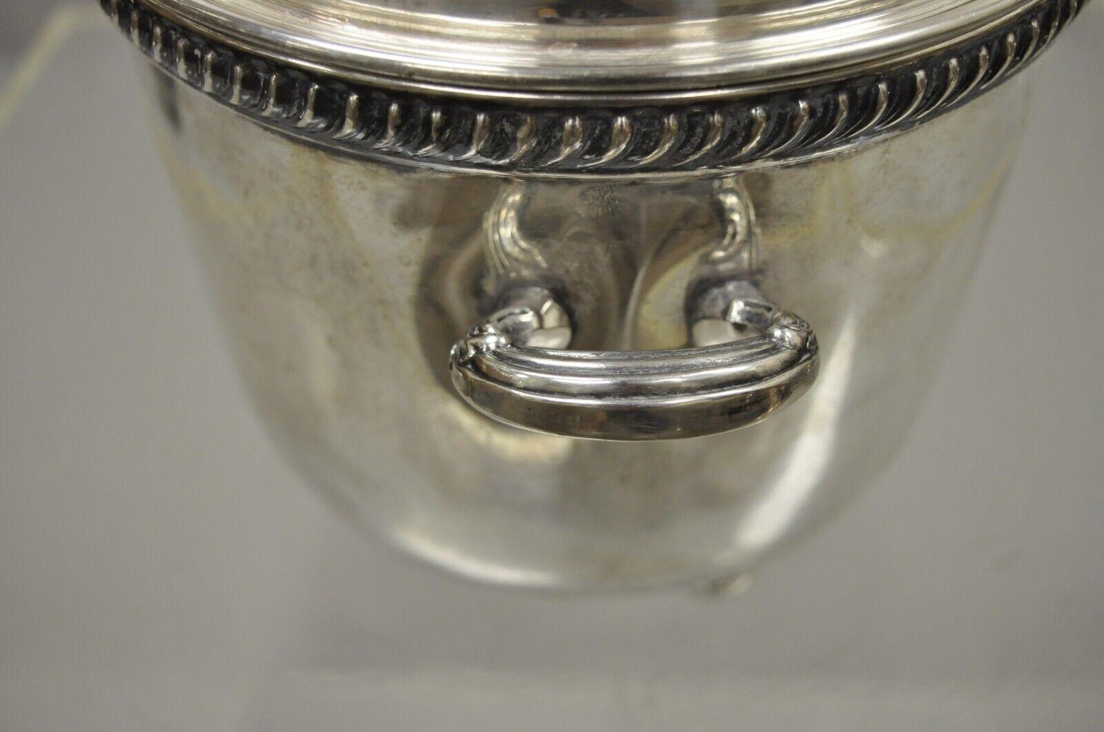 silver ice bucket